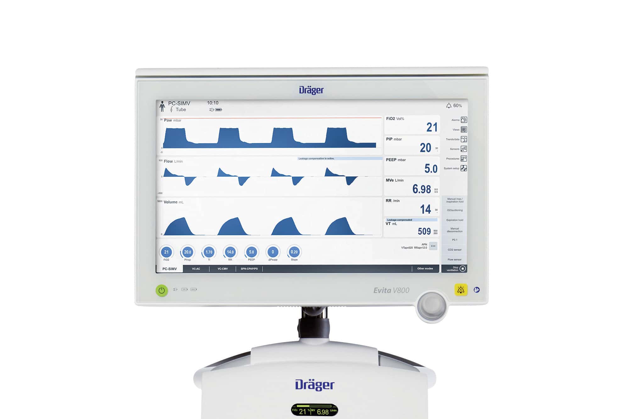 Dräger Evita V800 — Ventilators