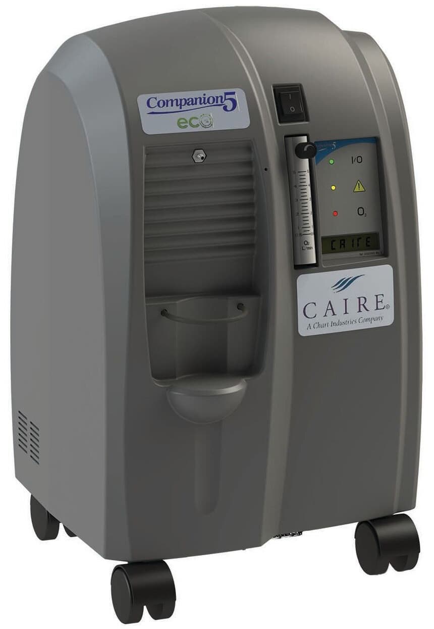 Refurbished Caire Companion 5 — Stationary Oxygen Concentrators